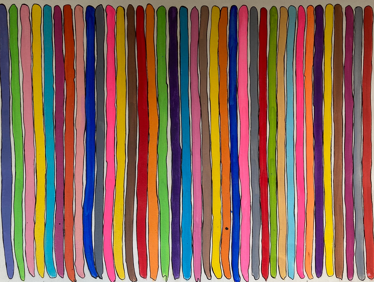 Colored Lines (number 223)